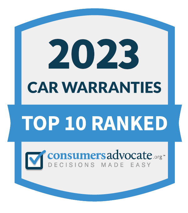 top ten car warranties of 2023